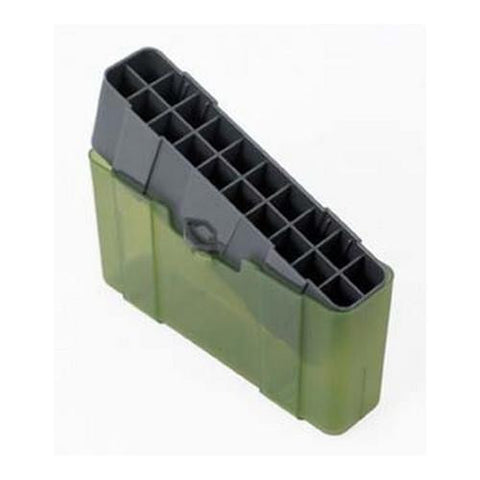 Small Rifle Ammo Case - .22-250, .250 Savage, .30-30 Winchester, and .32 Winchester, Holds 20, Olive Dra